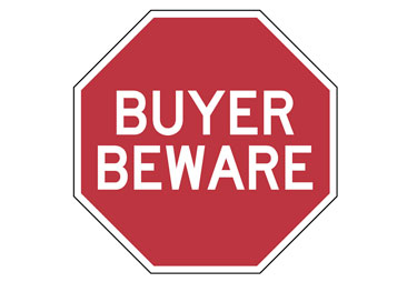 Buyer Beware in a stop sign
